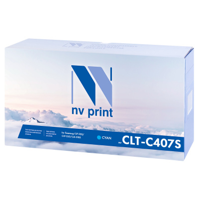 Картридж NVP совместимый NV-CLT-C407S Cyan 